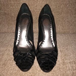 BCBGirls Black Open toe Heel - Size 7.5